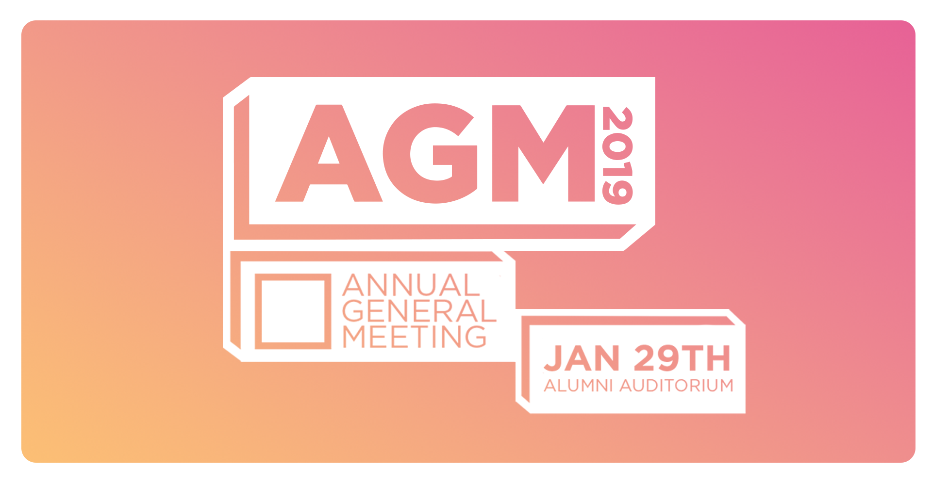 AGM 2019: 1st Notice